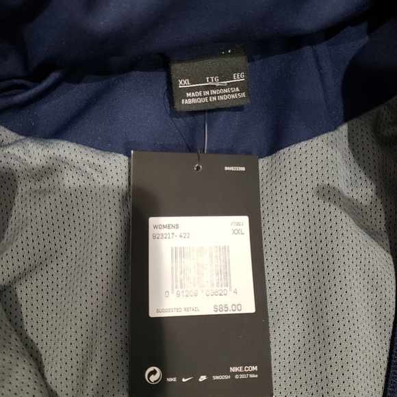 Jacket NIKE dri fit size XXL blue. - Picture 3 of 7
